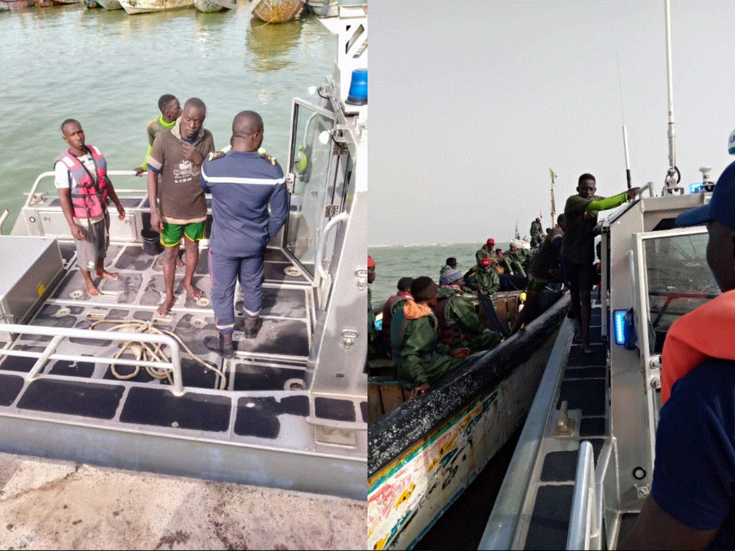 Fleuve Sénégal : La vedette "Abdoulaye Thiam" sauve quatre pêcheurs après le chavirement de leur pirogue