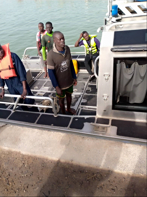 Fleuve Sénégal : La vedette "Abdoulaye Thiam" sauve quatre pêcheurs après le chavirement de leur pirogue
