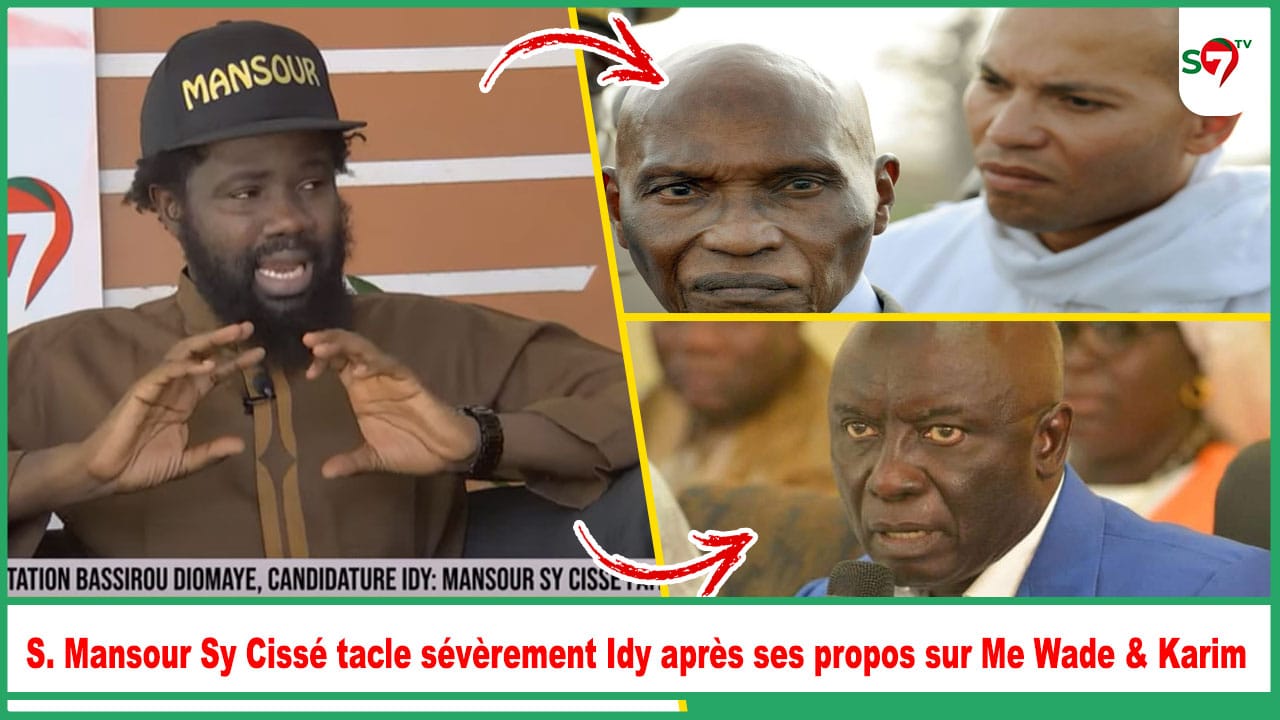 (Vidéo) Serigne Mansour Sy Cissé tacle sévèrement Idy après ses propos sur Me Wade & Karim