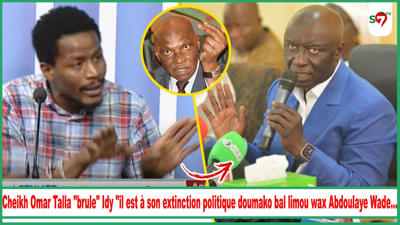 (Vidéo) Cheikh Omar Talla "brule" Idy "il est à son extinction politique doumako bal limou wax A. Wade..."