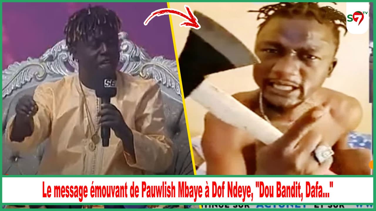 (Vidéo) Le message émouvant de Pauwlish Mbaye à Dof Ndeye: "Dou Bandit, Dafa..."