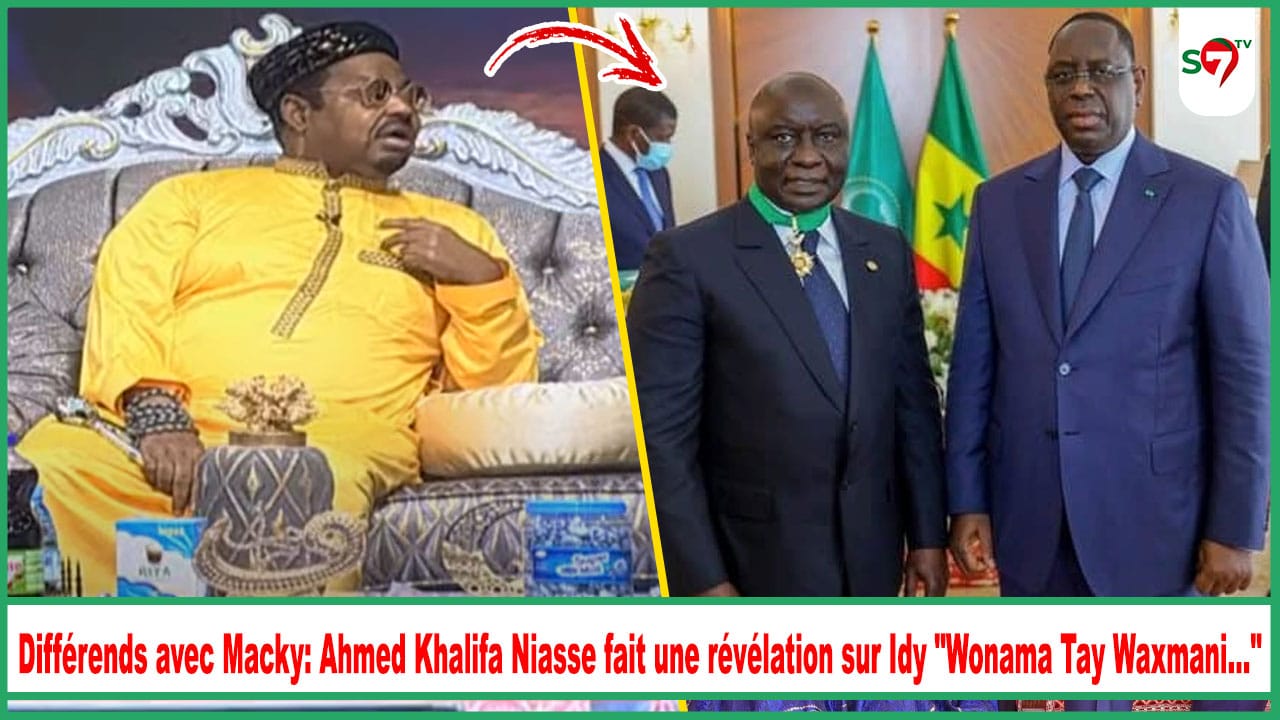 (Vidéo) Différend avec Macky: Ahmed Khalifa Niasse fait une révélation de taille sur Idy "Wonama Tay Waxmani..."