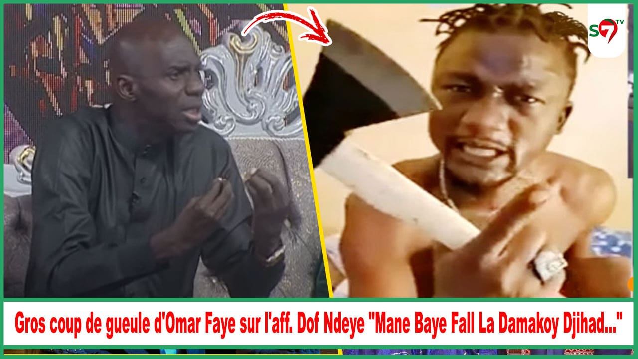 (Vidéo) Gros coup de gueule d'Omar Faye sur l'aff. Dof Ndeye "Mane Baye Fall La Damakoy Djihad..."