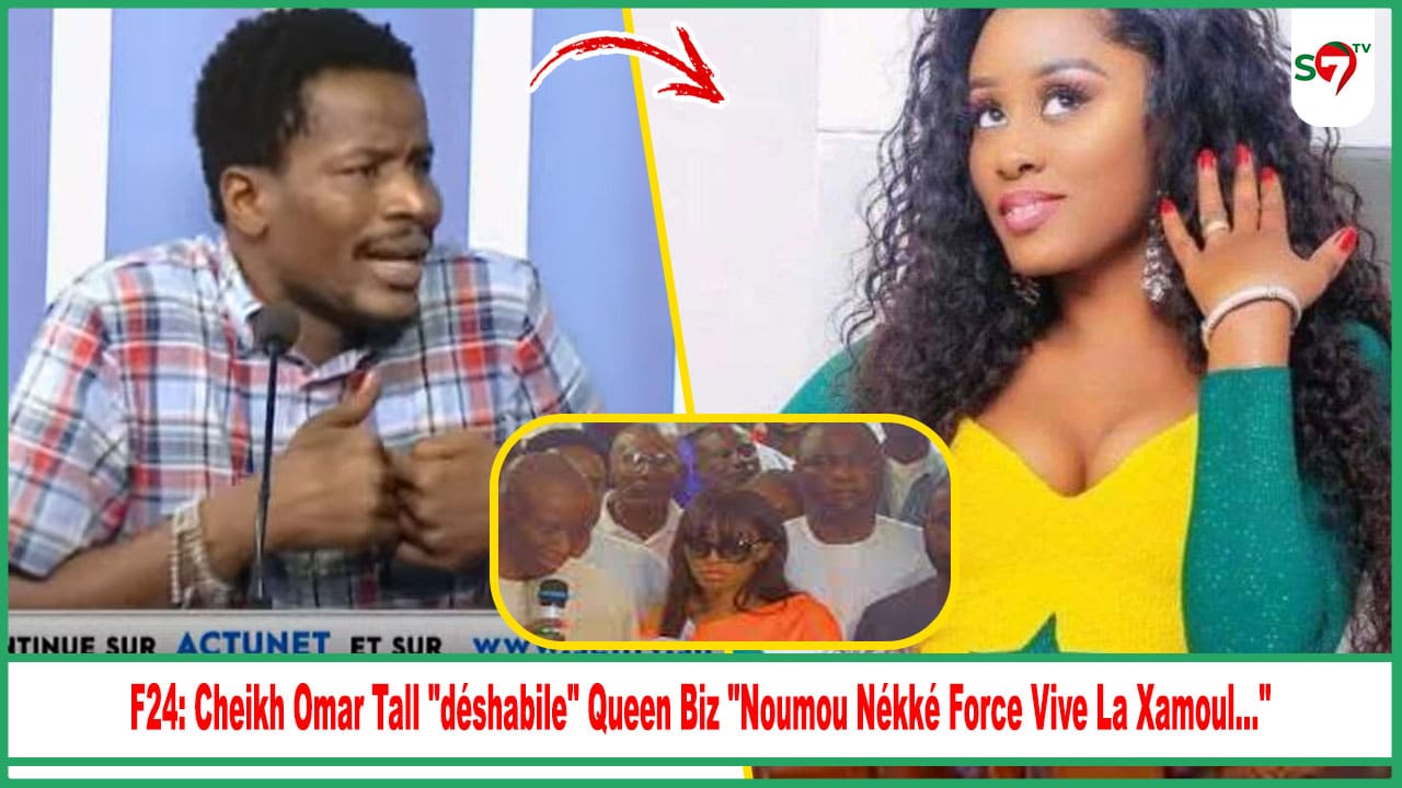 (Vidéo) F24: Cheikh Omar Tall "déshabille" Queen Biz "Noumou Nékké Force Vive La Xamoul..."
