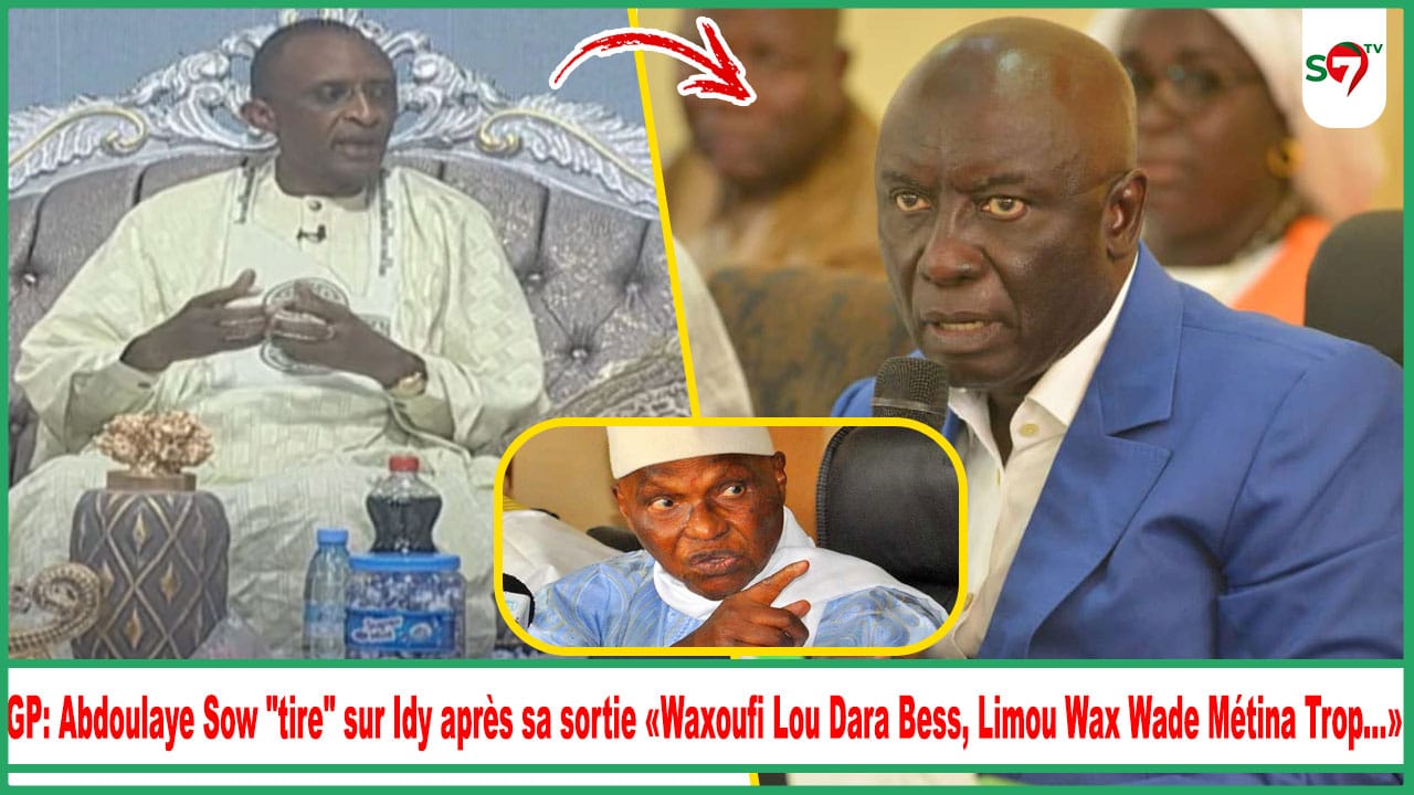 (Vidéo) GP: Abdoulaye Sow "tire" sur Idy après sa sortie "Waxoufi Lou Dara Bess, Limou Wax Wade Métina Trop..."