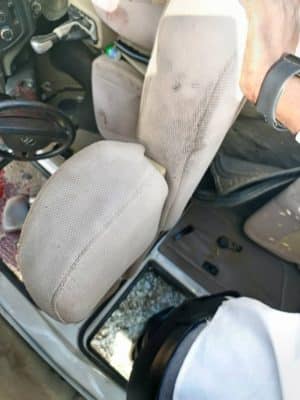 (Images) Une voiture qui transportait Abdou Nguer se renverse à hauteur de l'AIBD