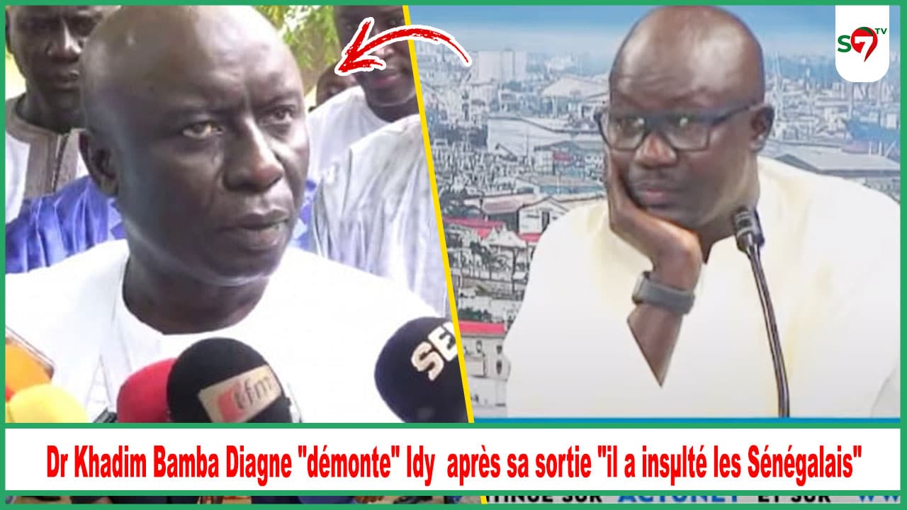 (Vidéo) Dr Khadim Bamba Diagne démonte Idy après sa sortie "il a insµlté les Sénégalais"