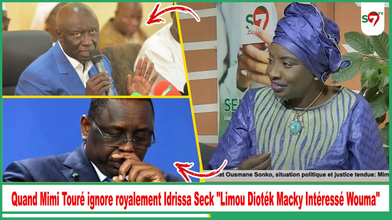 (Vidéo) Quand Mimi Touré ignore royalement Idrissa Seck "Limou Dioték Macky Intéressé Wouma"