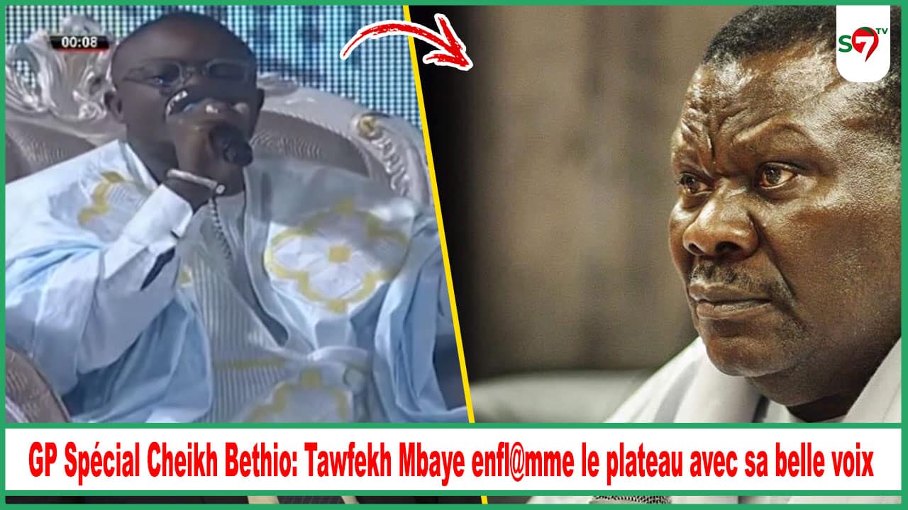 (Vidéo) GP Spécial Cheikh Bethio: Tawfekh Mbaye enfl@mme le plateau avec sa belle voix