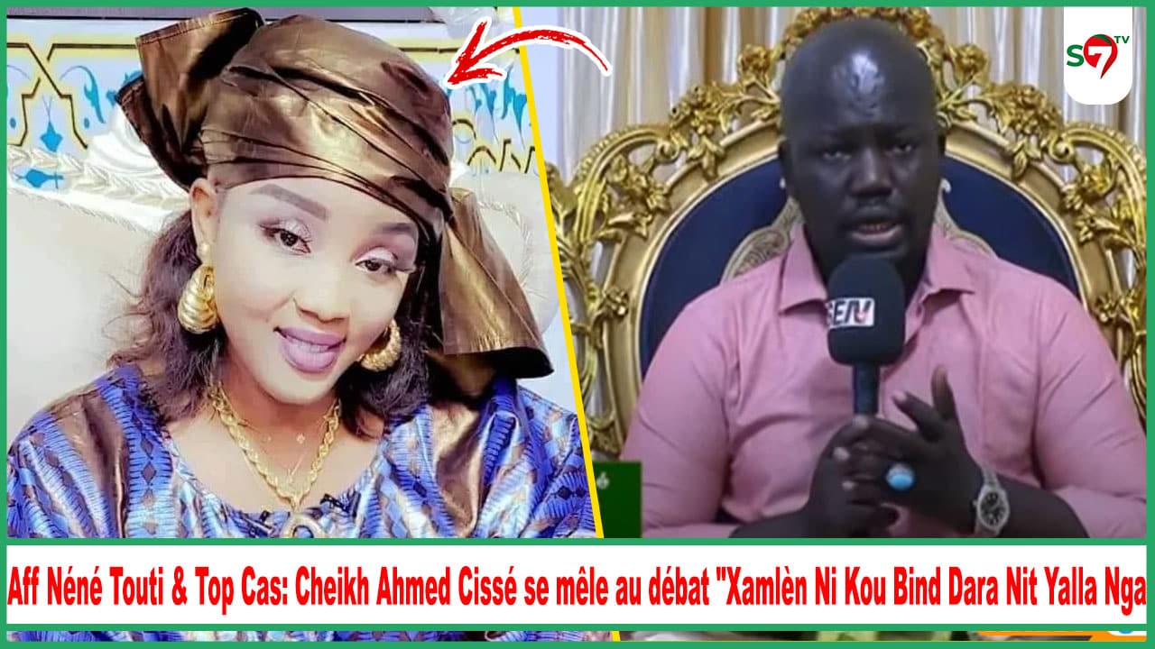 (Vidéo) Aff. Néné Touti & Topp Cas: Cheikh Ahmed Cissé se mêle au débat "Xamlèn Ni Kou Bind Dara Nit Yalla Nga..."