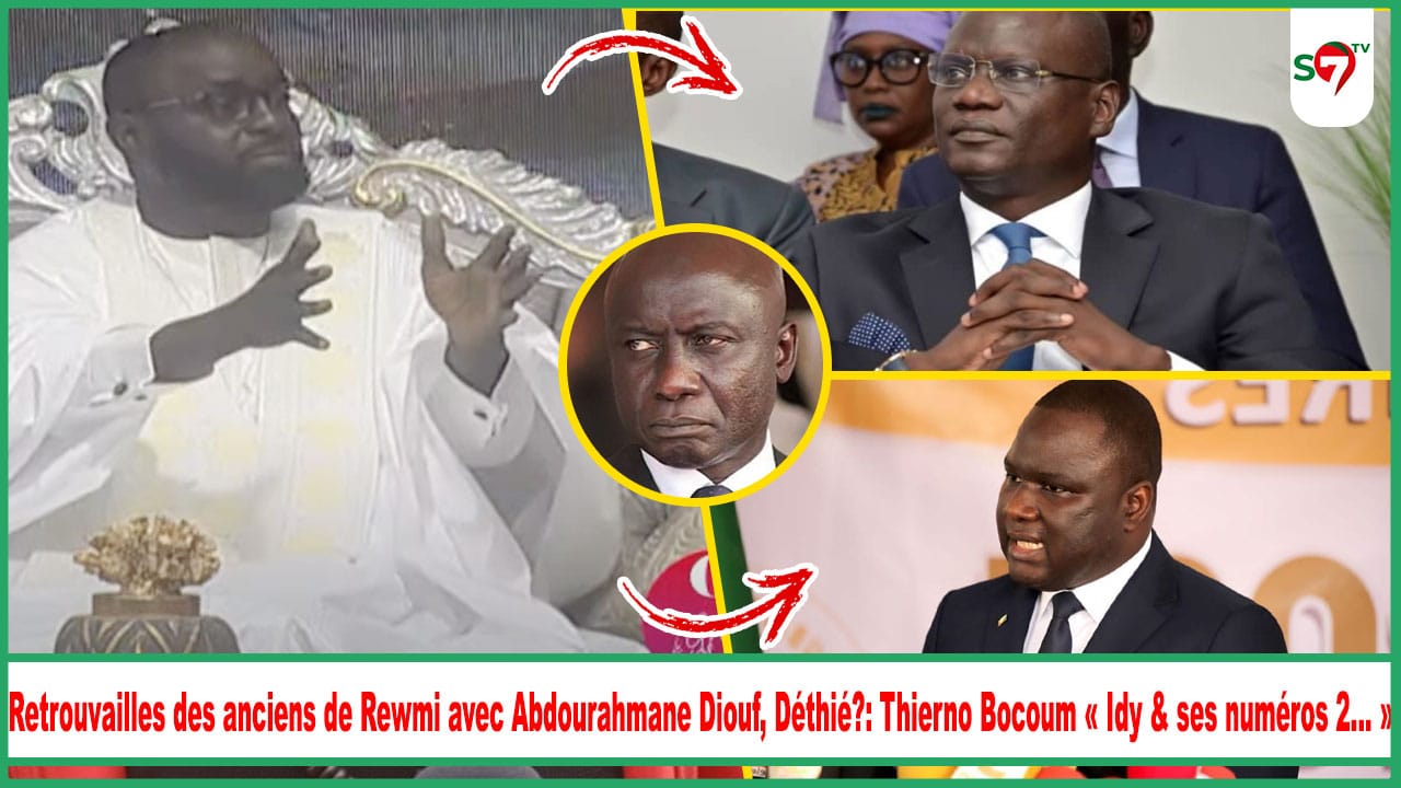 (Vidéo) Retrouvailles des anciens de Rewmi avec Abdourahmane Diouf, Déthié Fall?: Thierno Bocoum « Idy & ses numéros 2... »