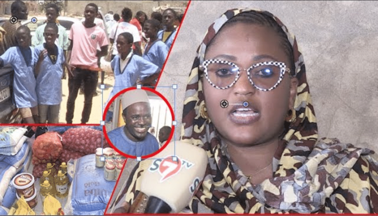 Vidéo - Œuvres sociales: Alima Ndione au chevet du Daara Serigne Babacar Sy de Keur Massar