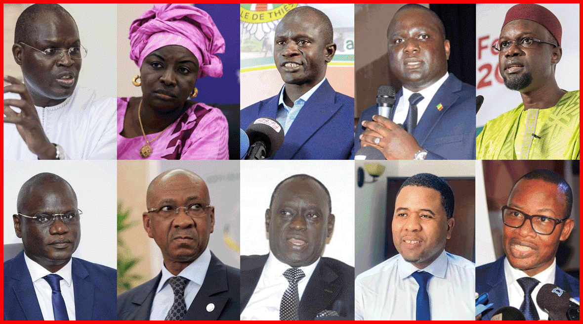 Présidentielle 2024 : plus de 20 candidats déclarés, l'opposition disperse ses forces