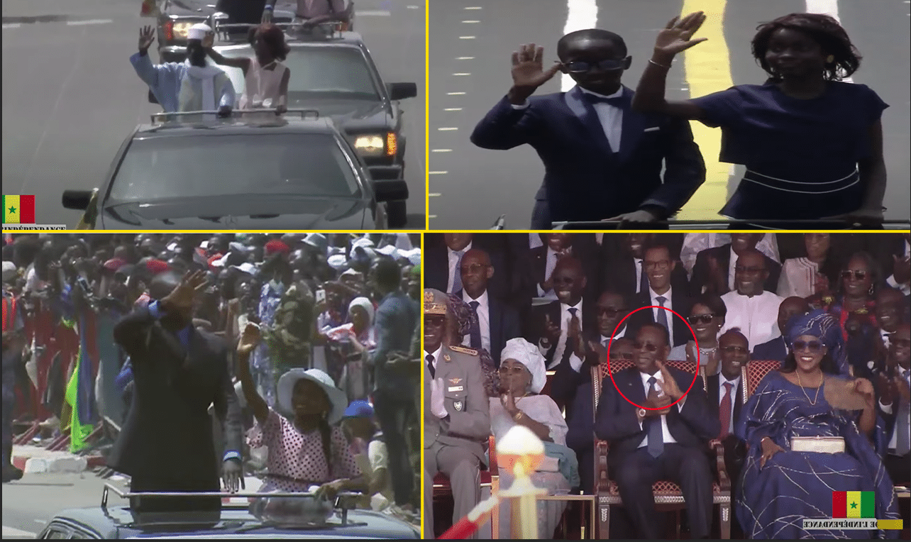 Défilé des anciens présidents : Macky Sall rend hommage à ses prédécesseurs (Vidéo)