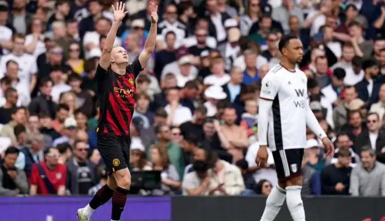 Premier League : Manchester City domine Fulham et éjecte Arsenal du fauteuil de leader