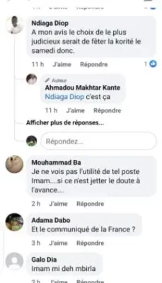 Korité 2023 : Imam Kanté, le nouveau post qui crée un gros débat (Photos)