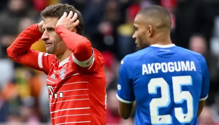 Bundesliga : La Bayern tenu en échec par Hoffenheim (1-1)