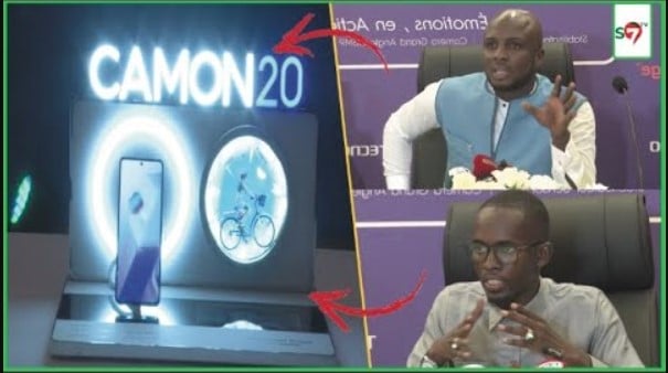 (Vidéo) Technologie et Innovation: TECNO lance un nouveau téléphone, le Camon20