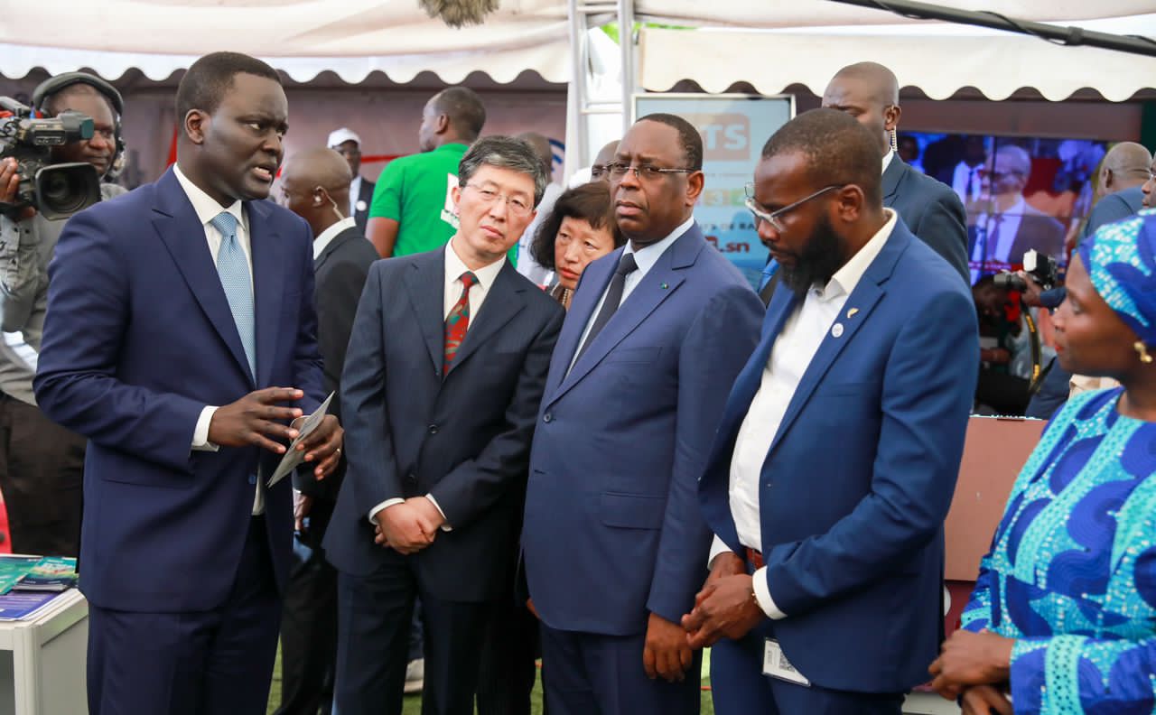 (Photos) Le discours du Chef de l'Etat, Macky Sall au Forum Sénégal Numérique