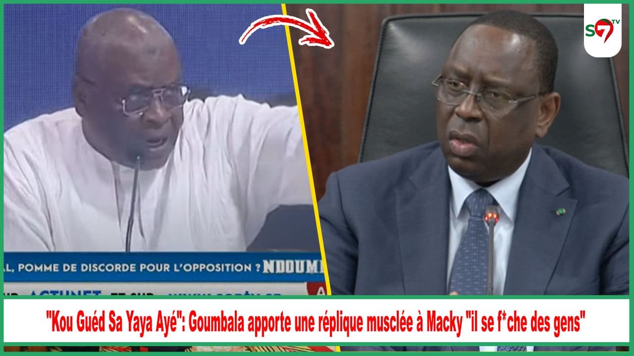 (Vidéo) "Kou Guéd Sa Yaya Ayé": Goumbala apporte une réplique musclée à Macky "il se f*che des gens"