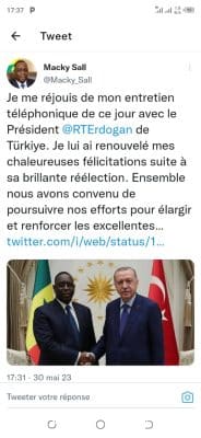 Diplomatie : Le Sénégal et la Turquie renforcent leurs relations bilatérales