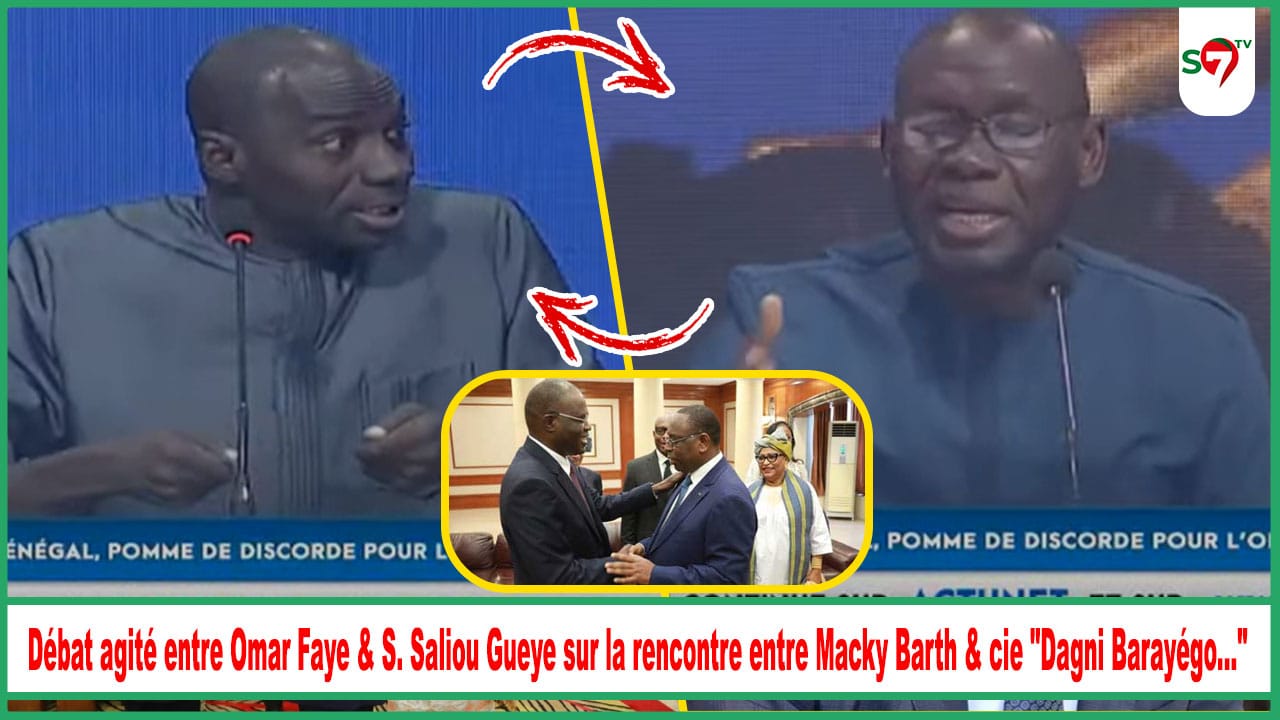 (Vidéo) Débat agité entre Omar Faye & S. Saliou Gueye sur la rencontre entre Macky, Barth, Khalifa & cie "Dagni Barayégo..."