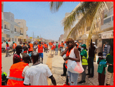 Cleaning day SAISON II à MBAO : le maire Abdou Karim SALL mobilise les Populations