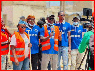 Cleaning day SAISON II à MBAO : le maire Abdou Karim SALL mobilise les Populations