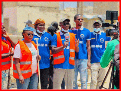 Cleaning day SAISON II à MBAO : le maire Abdou Karim SALL mobilise les Populations
