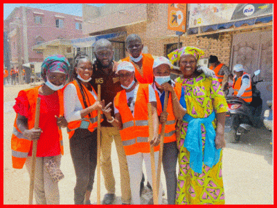 Cleaning day SAISON II à MBAO : le maire Abdou Karim SALL mobilise les Populations