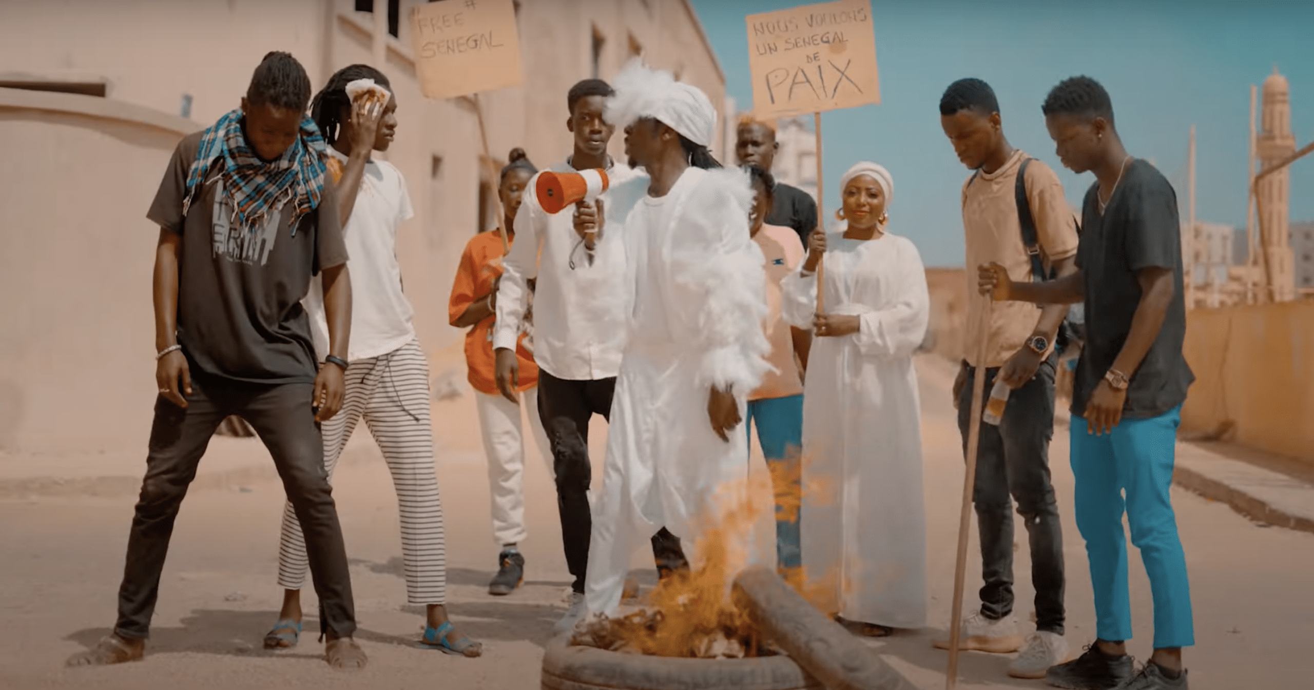 Situation tendue : L'artiste Ame bongo appelle à cultiver la paix à travers "Jamm la paix"