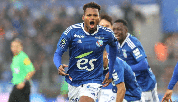 Ligue 1 : Strasbourg domine Nice, doublé de Habib Diallo !