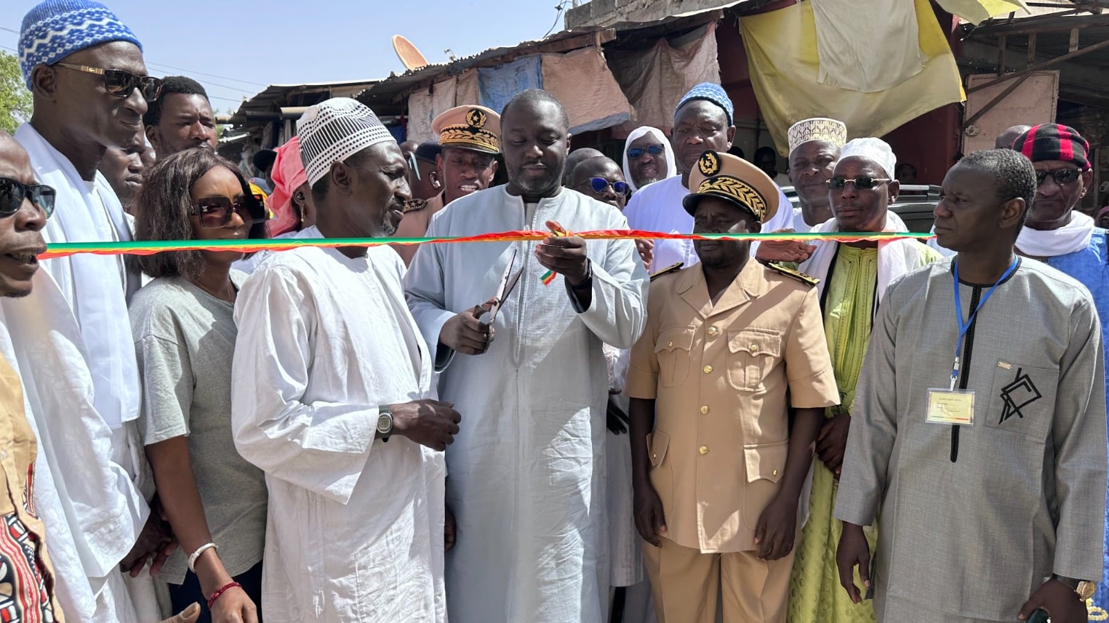 Diourbel: Le ministre Abdou Karim Fofana Inaugure le marché Ndoumbé Diop