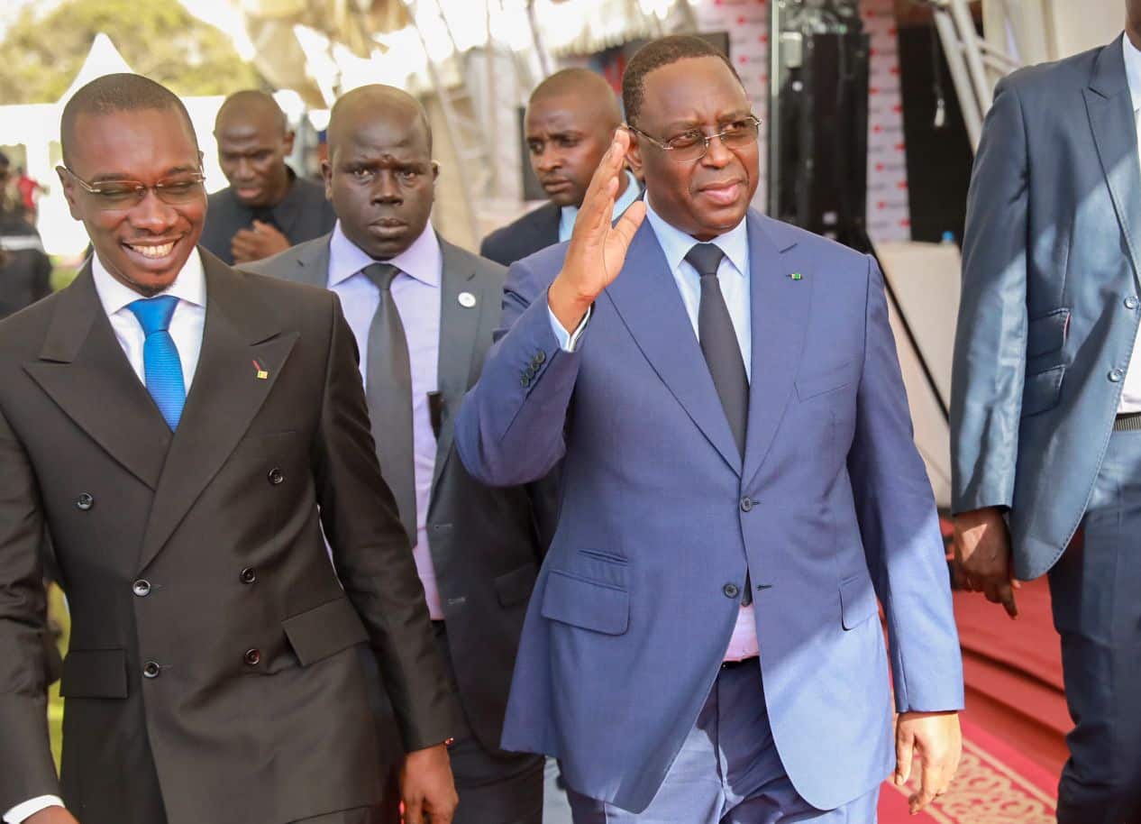 (Photos) Le discours du Chef de l'Etat, Macky Sall au Forum Sénégal Numérique
