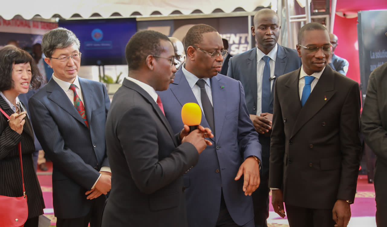 (Photos) Le discours du Chef de l'Etat, Macky Sall au Forum Sénégal Numérique