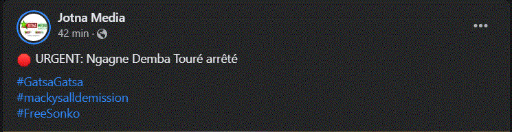 Dernière minute : Me Ngagne Demba Touré arrêté