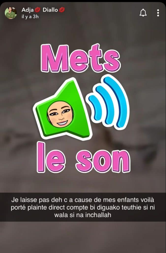 (Vidéo+photos): Adja Diallo pète les plombs et in$ulte grave sur les réseaux sociaux: Découvrez les raisons