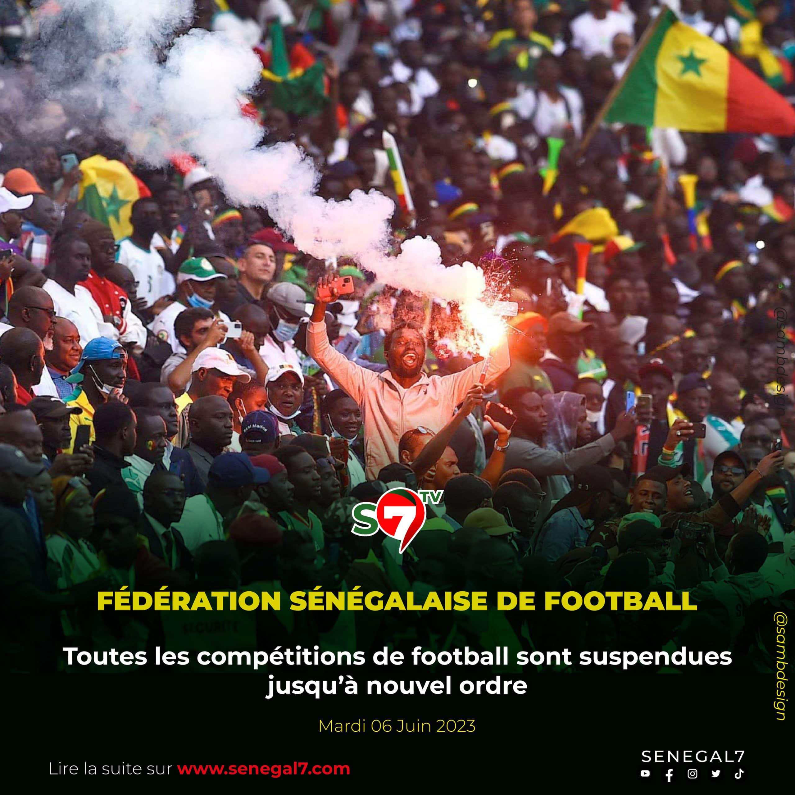 Sénégal : La Fédération annonce la suspension des compétitions de football