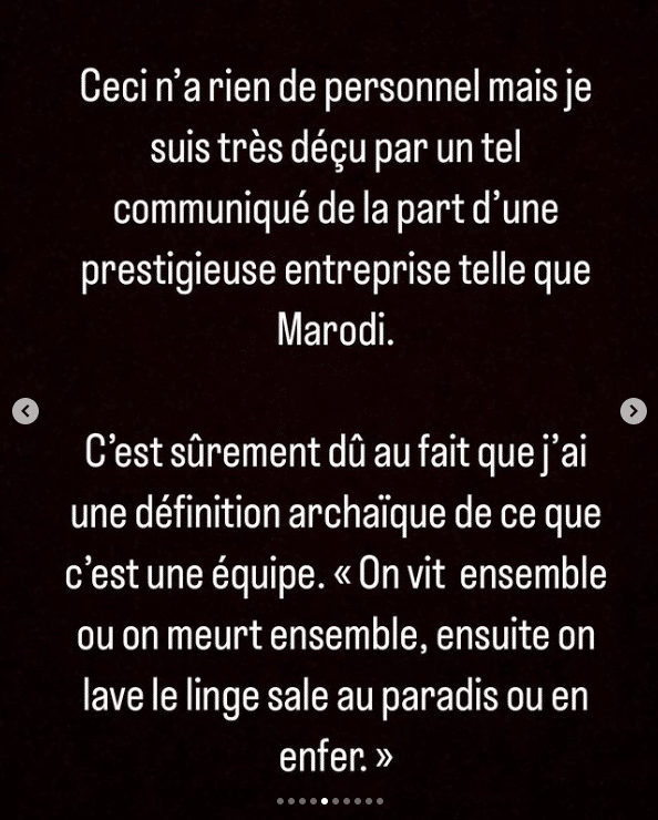 La colère de Momo contre Marodi : « Je suis très déçu…Pod a abandonné sa femme pour … »