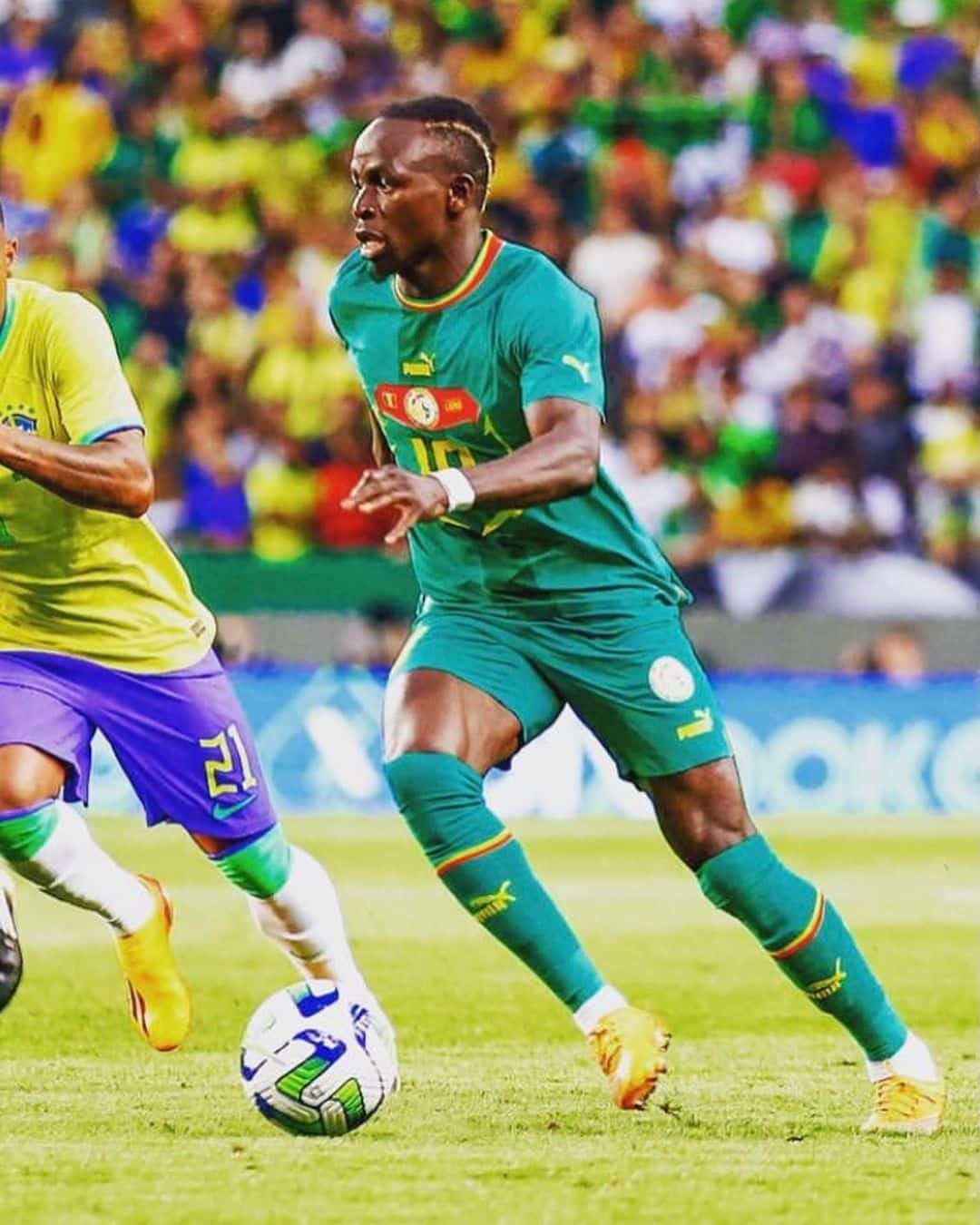 (Photos) Senegal vs Brésil: revivez le match de Sadio Mané en images...