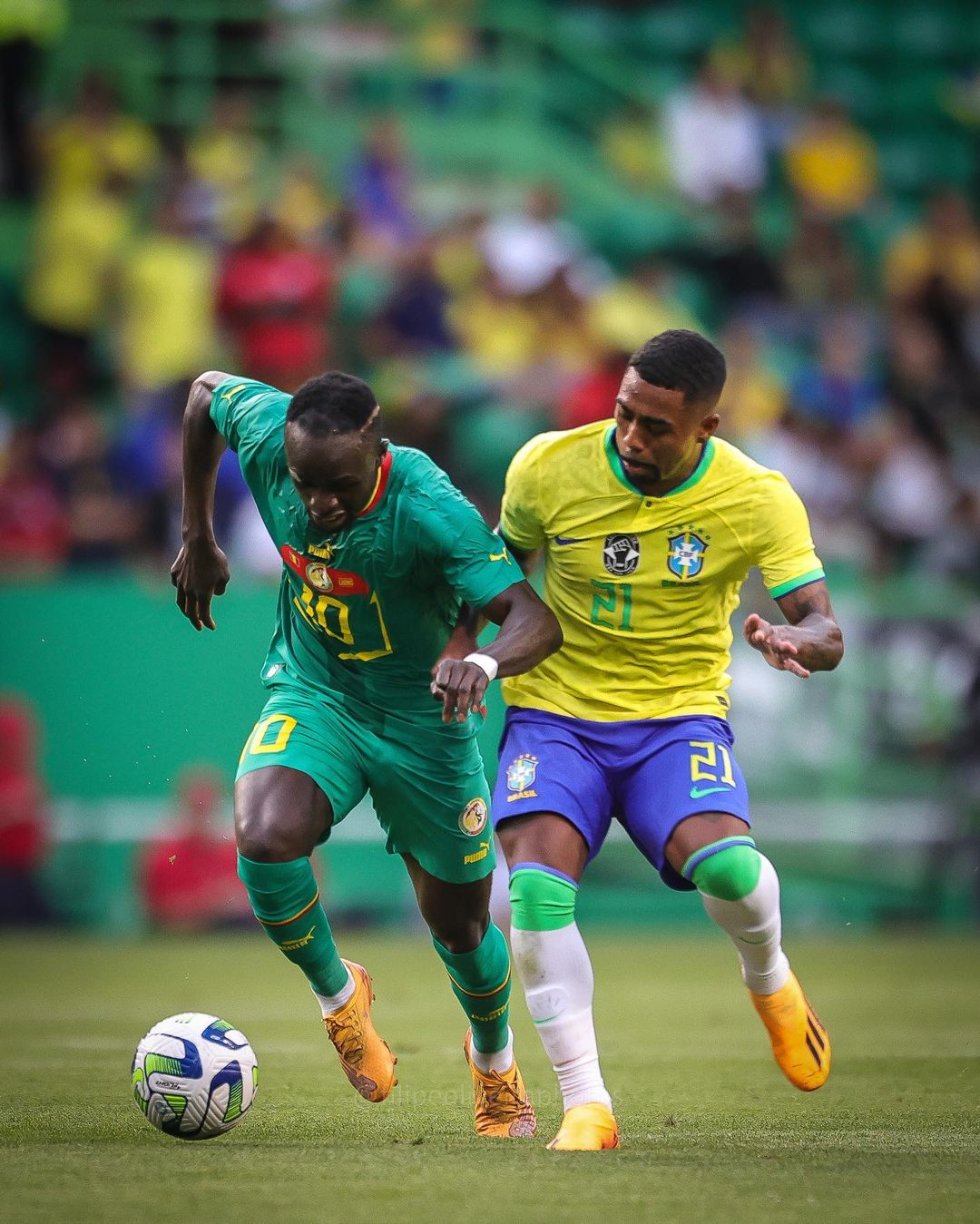 (Photos) Senegal vs Brésil: revivez le match de Sadio Mané en images...