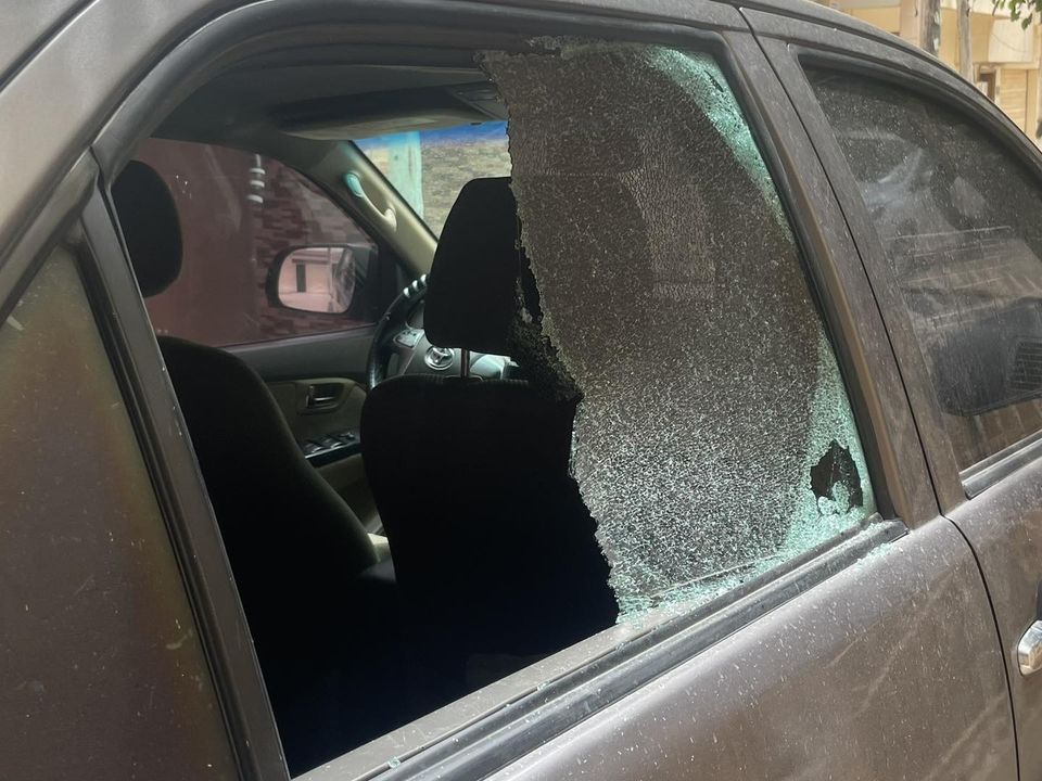 Urgent : La voiture de Thierno Bocoum vandalisée