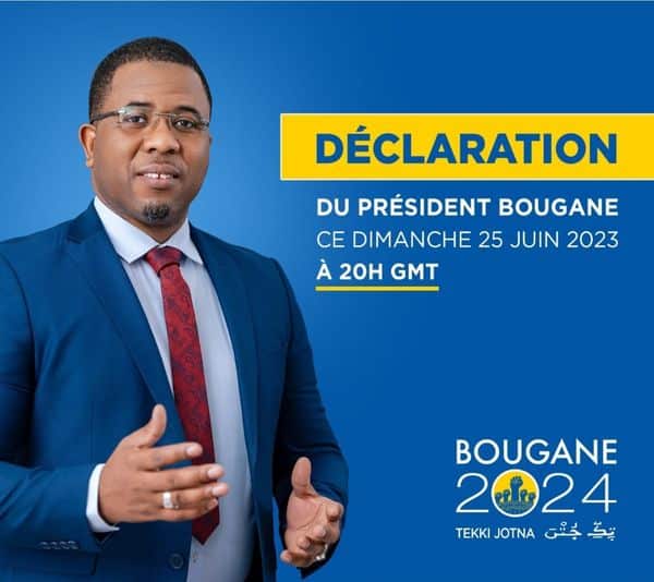 Déclaration de Bougane Guèye à 20heures.