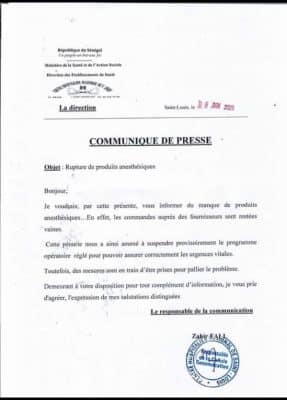  Pénurie de produits anesthésiques : l'hôpital de Saint-Louis suspend son programme opératoire