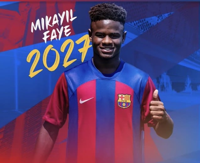 Officielle : Mikayil Ngor Faye rejoint le Fc Barcelone