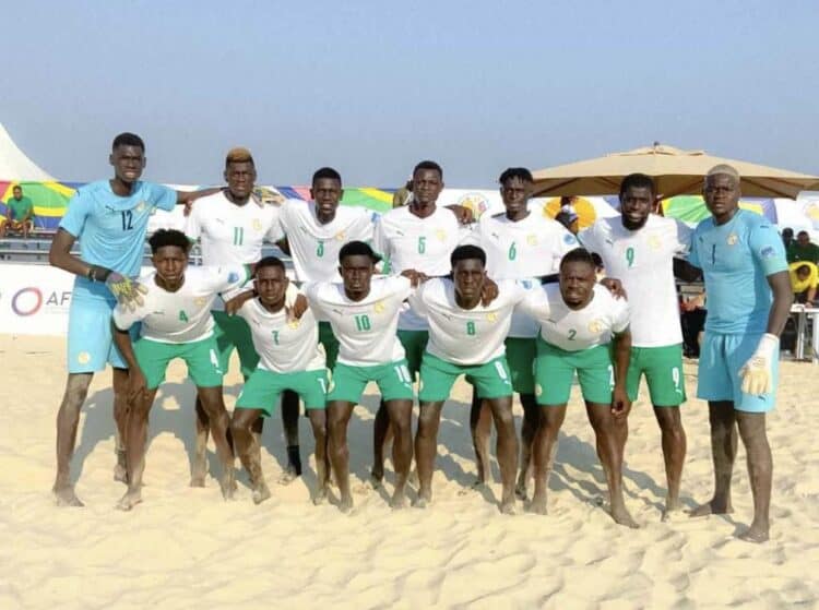 Beach Soccer – Hammamet 2023 : 2e victoire pour le Sénégal (7-1) !