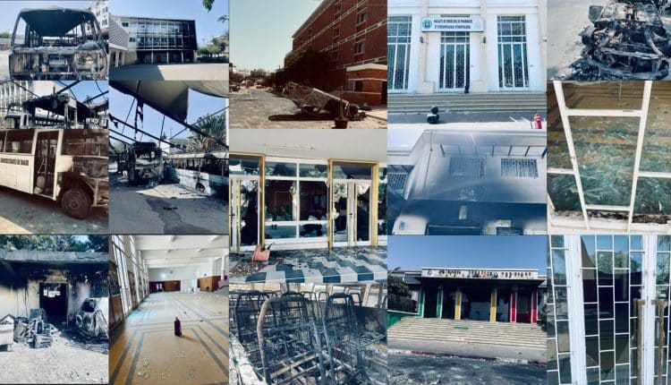 Saccages à l'Université de Dakar : Les amicales du COUD condamnent des "actes barbares"