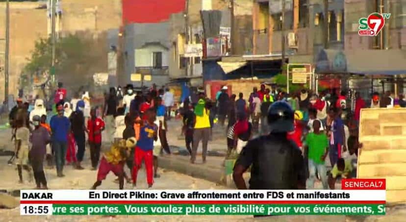 Manifestations à Pikine : La présence des enfants choque les observateurs