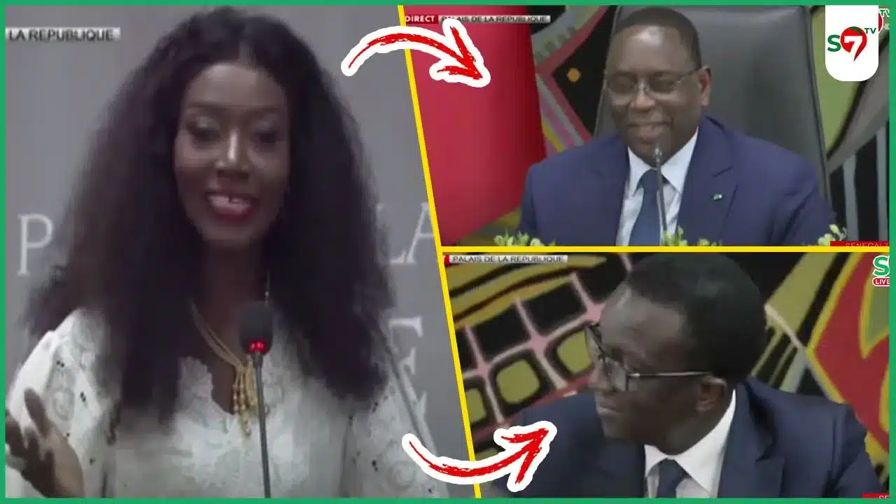 (Vidéo) Message Poignant au dialogue: Coumba Gawlo interprète sa chanson "Sunu Sénégal" devant Macky Sall