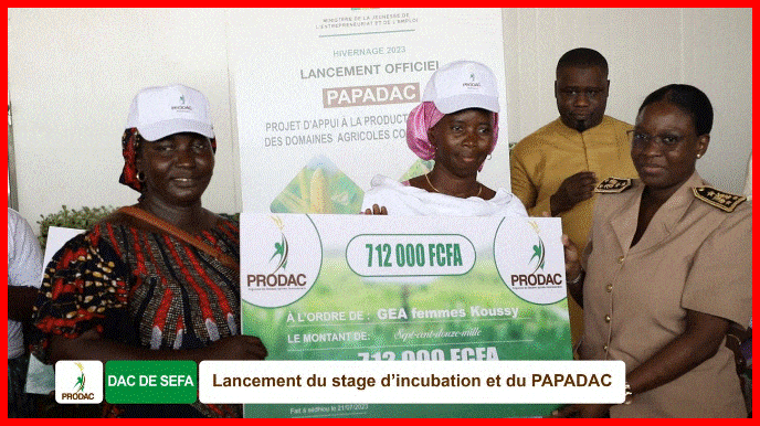 Montée en puissance des DAC, le ProDAC entre dans une phase dynamique de poursuite de sa mission de création d'emplois.